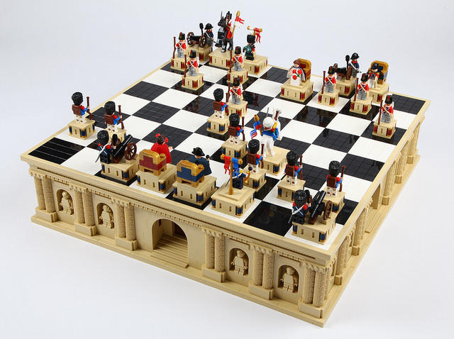 有趣的乐高国际象棋 趣味国象 第6张